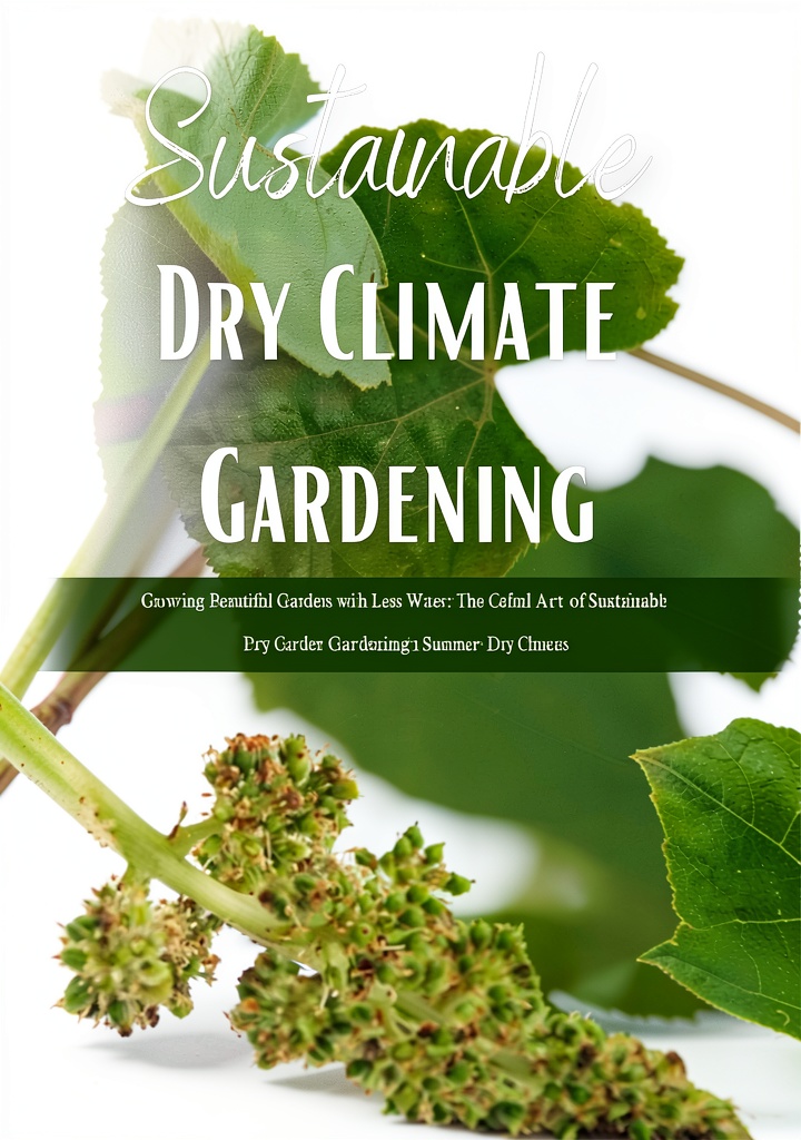 Desert gardening book cover showing arid landscape plants