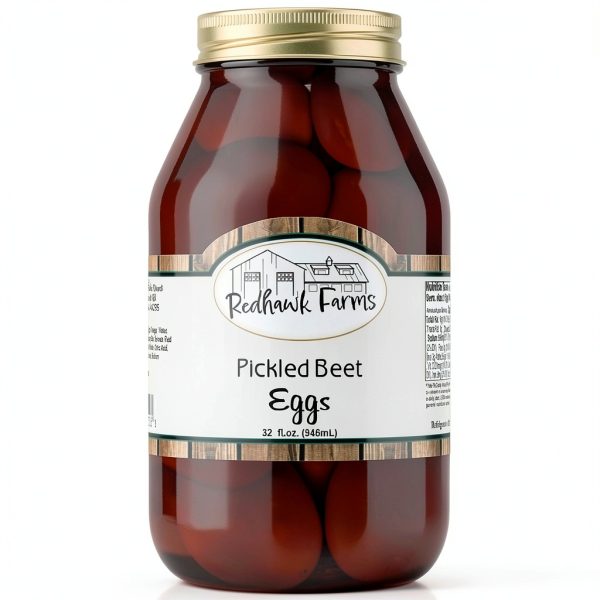 Redhawk Farms Pickled Eggs Gluten Free Amish Made-0