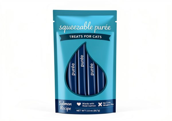 Salmon Cat Treats WholeHearted Lickable Moist-0