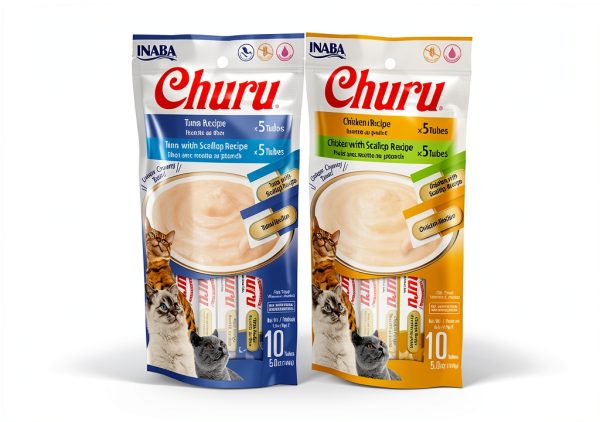 Inaba Cat Treat Paste 0.5oz Tubes Hydrating Snack-0