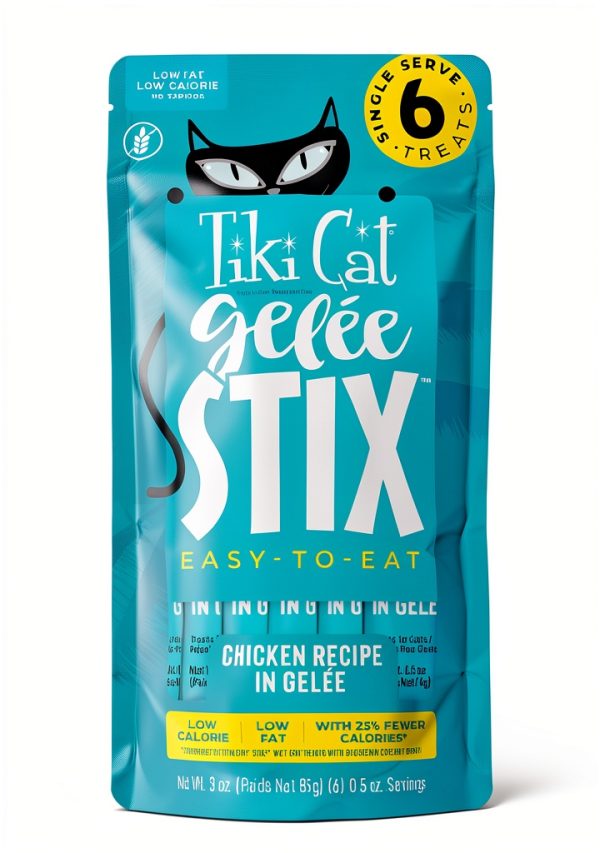 Tiki Pets Low Fat Chicken Treat Paste for Cats 25% Fewer Calories-0