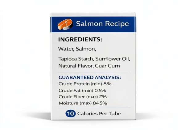 Salmon Cat Treats WholeHearted Lickable Moist-3