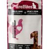 PureBites Freeze Dried Chicken Heart Treats 1.09oz Protein Cat Snack-0