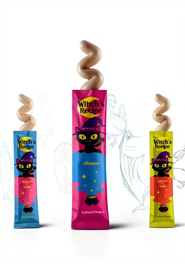 Cat Treat Paste GWANSEUNG Creamy Chicken Blend 5 Flavors 100 Tubes-2