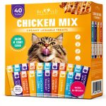 Cat Treat Paste Chicken Mix 20 & 40 Sticks by Beloved Pets-0