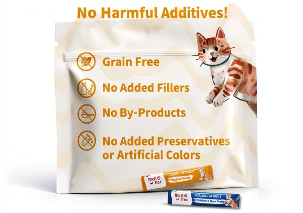 Cat Treats IFELLO PET Wet Treat Paste 12 Count Variety Pack-3