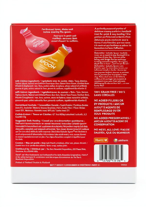 Hartz Cat Treat Paste Chicken Salmon 0.35oz Lickable Spoon Pack 32-6