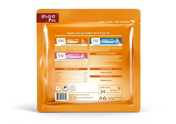 Cat Treats IFELLO PET Wet Treat Paste 12 Count Variety Pack-7