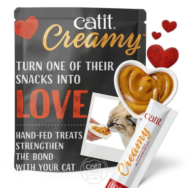 Rolf C Hagen Chicken & Liver Lickable Cat Treat Tubes 0.5oz Pack of 30-3