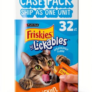Purina Chicken Cat Treat Tube 0.5oz Lickable Snack for Hydration-0