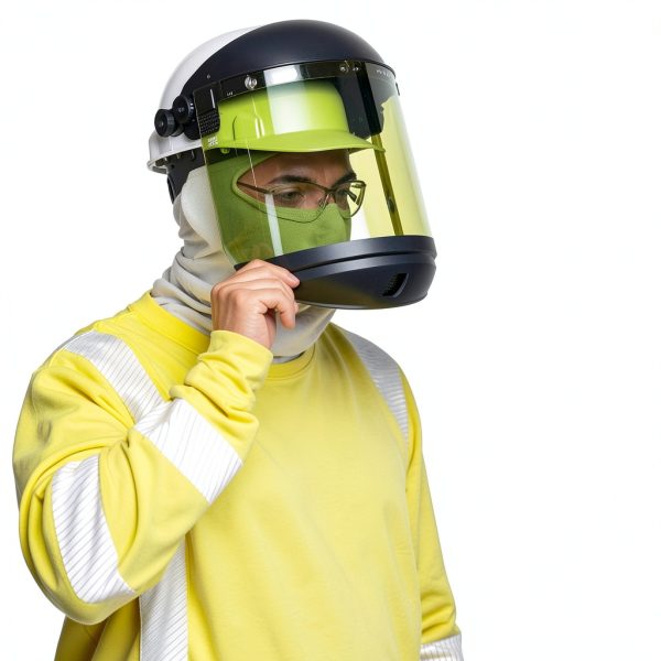 Sellstrom Full Face Shield Mask with Hard Hat Arc Flash Rated S31202-3