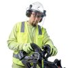 Klein Tools Full Brim Hard Hat Face Shield Clear Impact Anti Fog-14