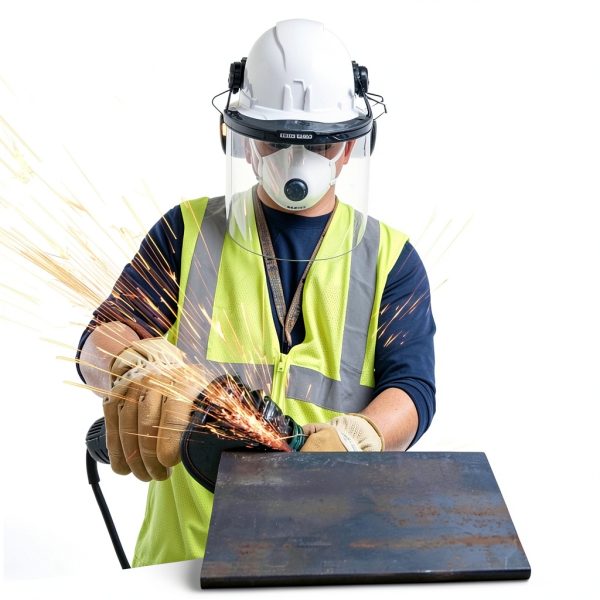 Klein Tools Full Brim Hard Hat Face Shield Clear Impact Anti Fog-13
