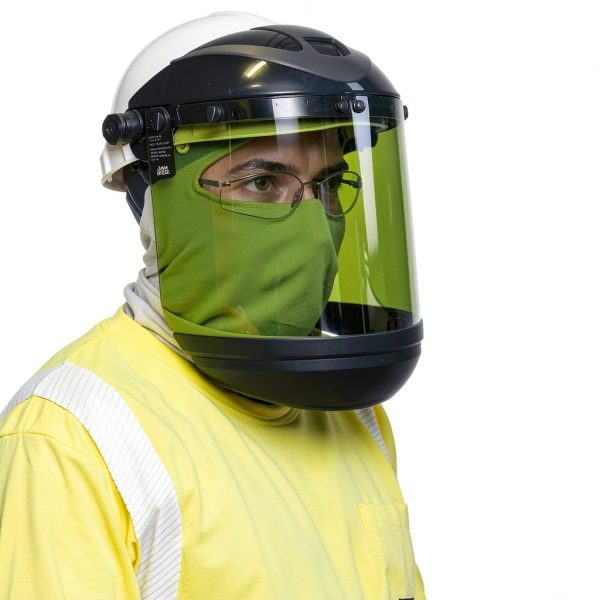 Sellstrom Full Face Shield Mask with Hard Hat Arc Flash Rated S31202-1