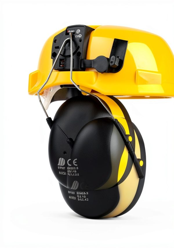 NEIKO Forestry Helmet 53880A Yellow Chainsaw Safety Face Shield with-2
