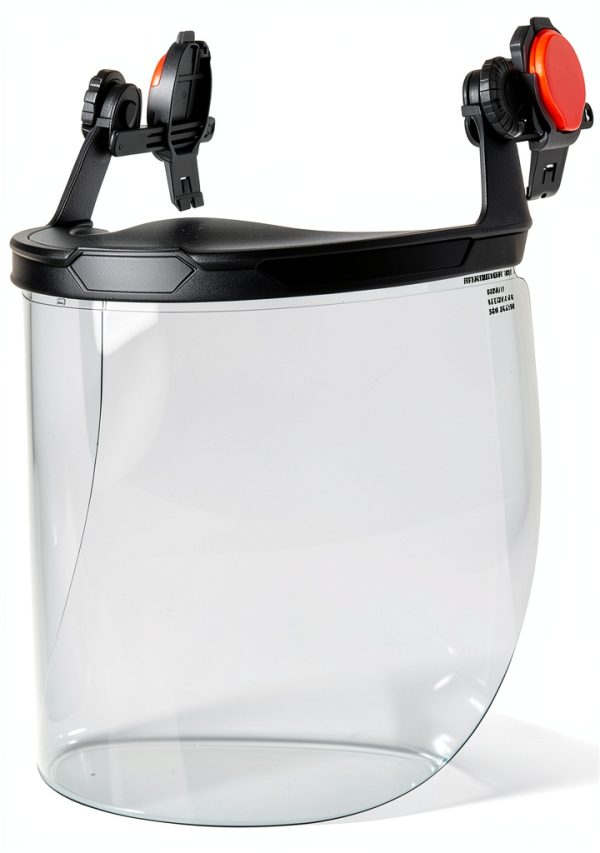 Klein Tools Full Brim Hard Hat Face Shield Clear Impact Anti Fog-0