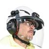 Klein Tools Full Brim Hard Hat Face Shield Clear Impact Anti Fog-4