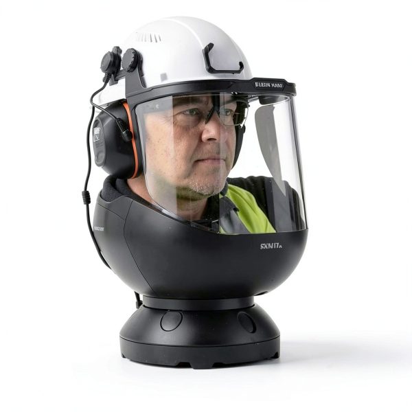 Klein Tools Full Brim Hard Hat Face Shield Clear Impact Anti Fog-3