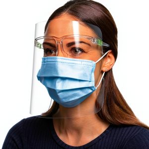 FLTR Pure Protection Anti-Fog Face Shields 10-Pack Barrier Comfort-0