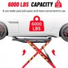 KATOOL AK-X66 6000LBS Portable Mid Rise Scissor Lift 48" Lifting Height-3