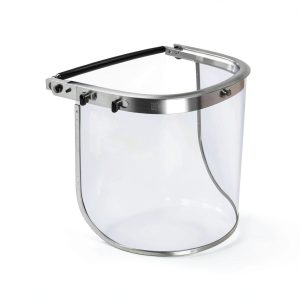 Blue Eagle Aluminum Face Shield Adapter for Cap Style Hard Hat Silver-0