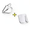 Blue Eagle Aluminum Face Shield Adapter for Cap Style Hard Hat Silver-2