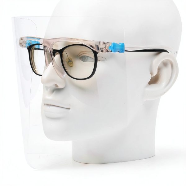 salipt Face Shields Set with 6 Reusable Glassesand and 12 Replaceable Anti Fog Shields for Man and Women to Protect Eyes and Face-1