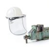 Blue Eagle Aluminum Face Shield Adapter for Cap Style Hard Hat Silver-5