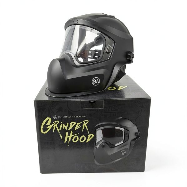 Benchmark Abrasives Grinding Hood Face Shield ANSI Certified Anti Fog-5