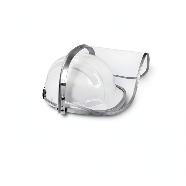 Blue Eagle Aluminum Face Shield Adapter for Cap Style Hard Hat Silver-4