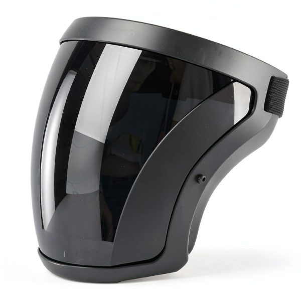 Full Face Shield Helmet ProShield Dark Grey Anti‑Fog Reusable Shield-0