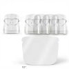 Safety Face Shield TCP Global 4 Pack Ultra Clear with Glasses Frames-1