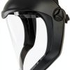 Honeywell Uvex Bionic Face Shield with Clear Polycarbonate Visor and Anti-Fog/Hard Coat (S8510)-0