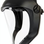 Honeywell Uvex Bionic Face Shield with Clear Polycarbonate Visor and Anti-Fog/Hard Coat (S8510)-0