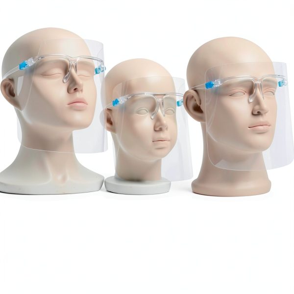 salipt Face Shields Set with 6 Reusable Glassesand and 12 Replaceable Anti Fog Shields for Man and Women to Protect Eyes and Face-2